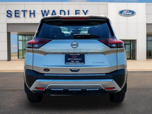 Champagne Silver 2023 Nissan Rogue Platinum
