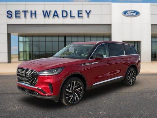 Red 2026 Lincoln Aviator Reserve AWD
