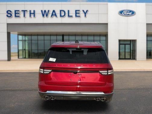 Red 2026 Lincoln Aviator Reserve AWD
