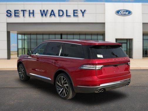 Red 2026 Lincoln Aviator Reserve AWD