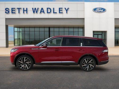 Red 2026 Lincoln Aviator Reserve AWD