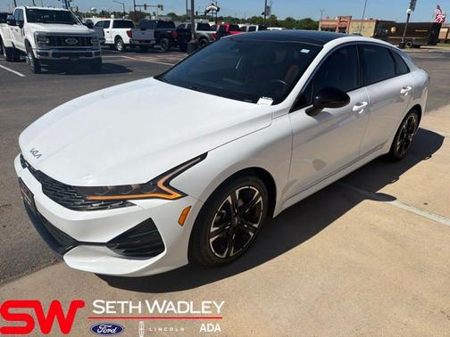Glacial White Pearl 2023 Kia K5 GT-Line