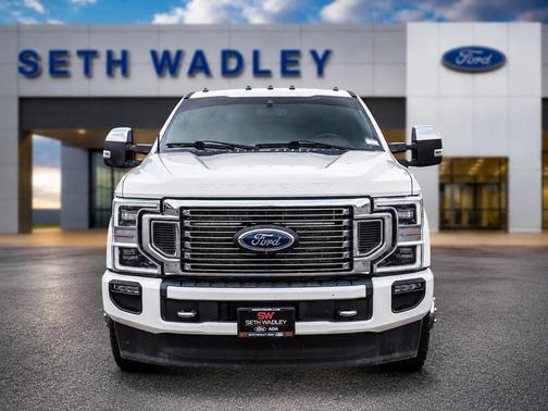 Star White 2022 Ford F-350 Platinum