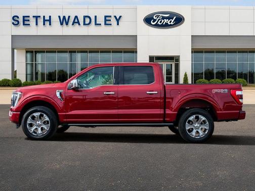 Rapid Red Metallic Tinted Clearcoat 2023 Ford F-150 Platinum