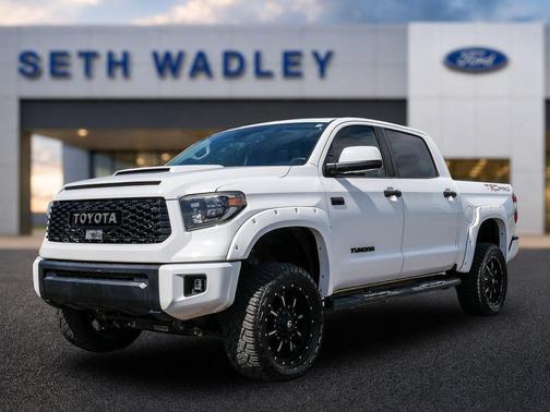 Super White 2019 Toyota Tundra TRD Pro