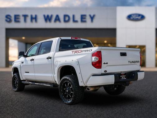 Super White 2019 Toyota Tundra TRD Pro
