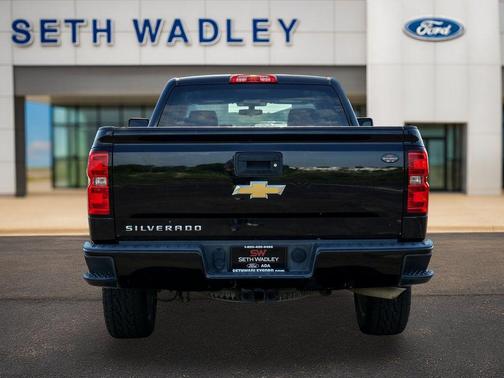 Black 2017 Chevrolet Silverado 1500 Custom
