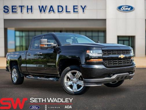 Black 2017 Chevrolet Silverado 1500 Custom