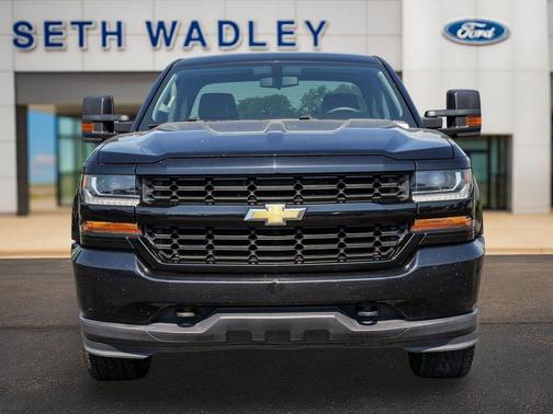 Black 2017 Chevrolet Silverado 1500 Custom