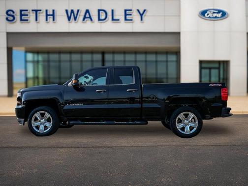 Black 2017 Chevrolet Silverado 1500 Custom