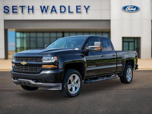 Black 2017 Chevrolet Silverado 1500 Custom