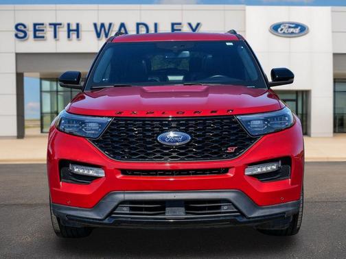 Rapid Red Metallic Tinted Clearcoat 2022 Ford Explorer ST
