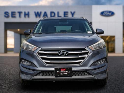 Coliseum Gray 2018 Hyundai TUCSON SEL