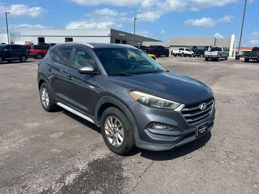 Coliseum Gray 2018 Hyundai TUCSON SEL