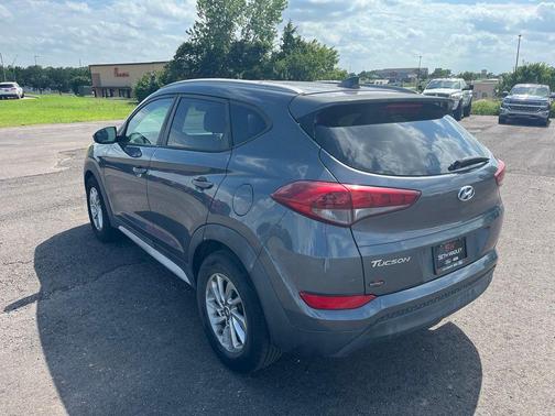Coliseum Gray 2018 Hyundai TUCSON SEL