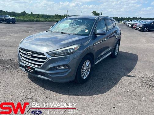 Coliseum Gray 2018 Hyundai TUCSON SEL