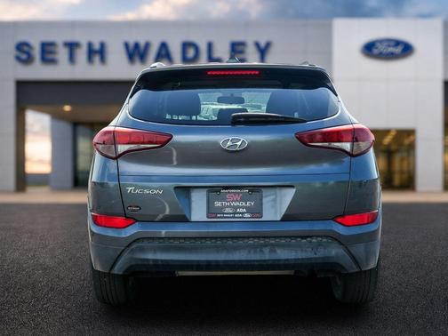 Coliseum Gray 2018 Hyundai TUCSON SEL