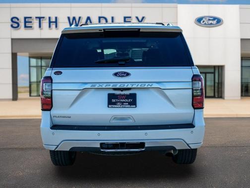 White Platinum Clearcoat Metallic 2018 Ford Expedition Platinum