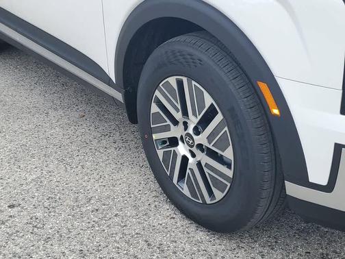 Creamy White Pearl 2026 Hyundai Palisade Hybrid Blue SEL 8P