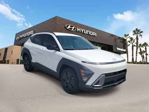 Atlas White 2026 Hyundai KONA SEL Sport