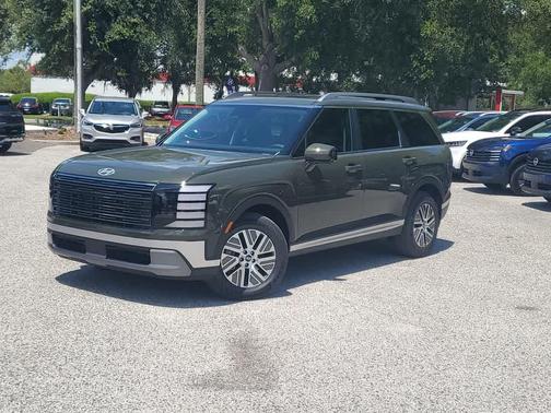 Titan Green 2026 Hyundai Palisade Hybrid Blue SEL Premium 7P