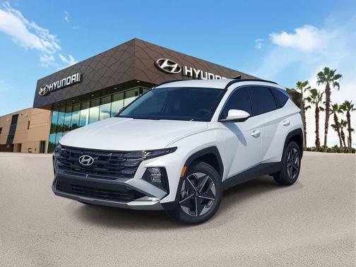 Creamy White Pearl 2026 Hyundai TUCSON Hybrid SEL