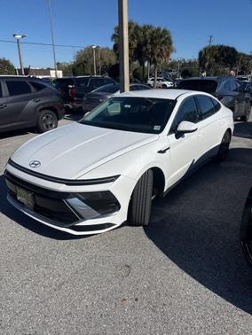 Serenity White 2024 Hyundai SONATA SEL