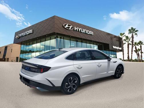 Serenity White 2024 Hyundai SONATA SEL