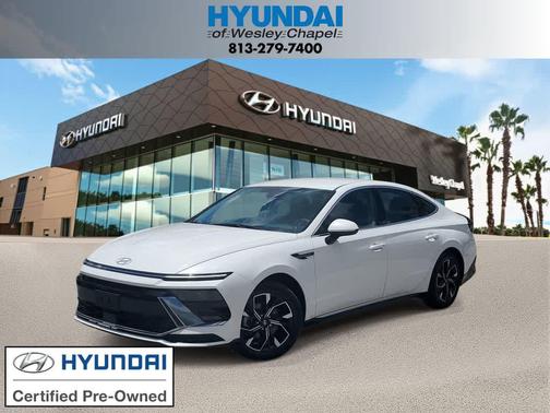 Serenity White 2024 Hyundai SONATA SEL