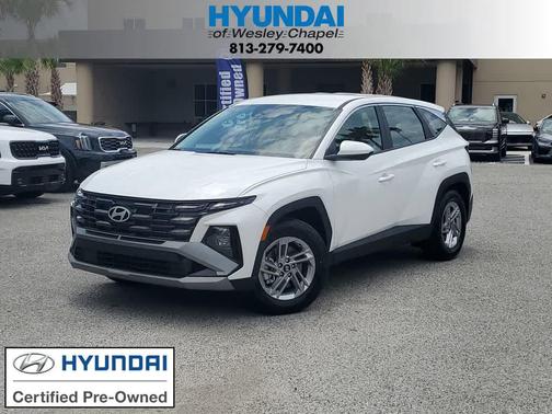 Serenity White Pearl 2025 Hyundai TUCSON SE