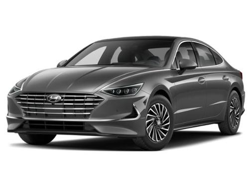 Serenity White 2023 Hyundai SONATA Hybrid Limited