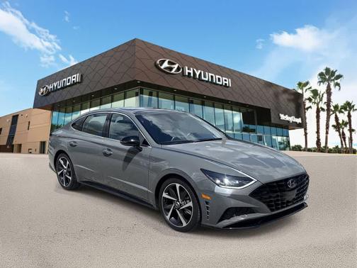 Hampton Gray 2021 Hyundai SONATA SEL Plus