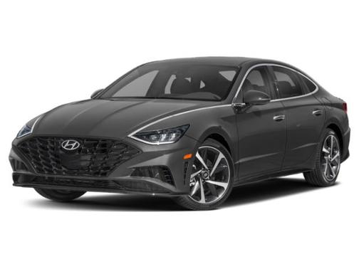 Hampton Gray 2021 Hyundai SONATA SEL Plus
