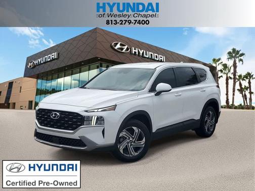 Serenity White Pearl 2023 Hyundai SANTA FE SE