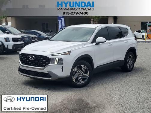 Serenity White Pearl 2023 Hyundai SANTA FE SE