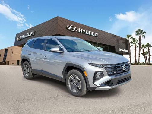 Shimmering Silver 2026 Hyundai TUCSON Hybrid Blue SE