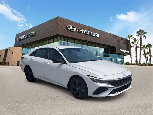 Serenity White 2026 Hyundai ELANTRA Sport
