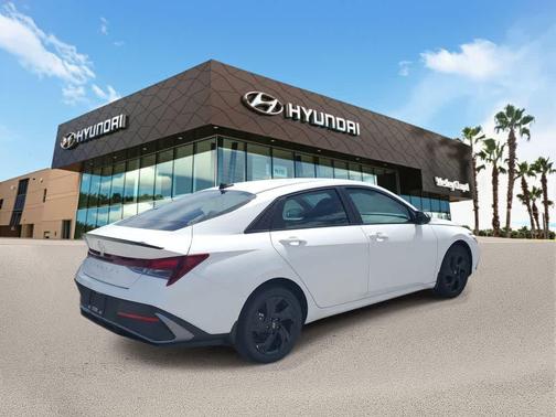 Serenity White 2026 Hyundai ELANTRA Sport