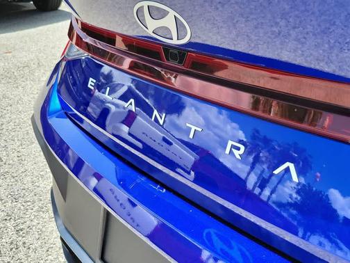 Intense Blue 2025 Hyundai ELANTRA Sport