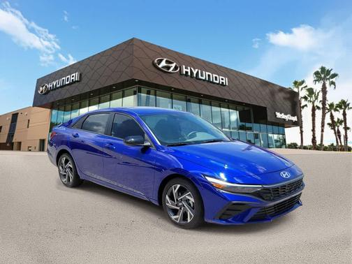 Intense Blue 2025 Hyundai ELANTRA Sport