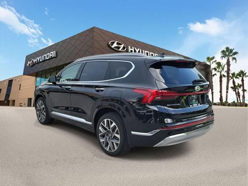 Twilight Black 2023 Hyundai SANTA FE Calligraphy