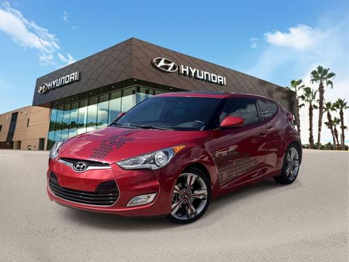 Boston Red Metallic 2017 Hyundai Veloster Value Edition