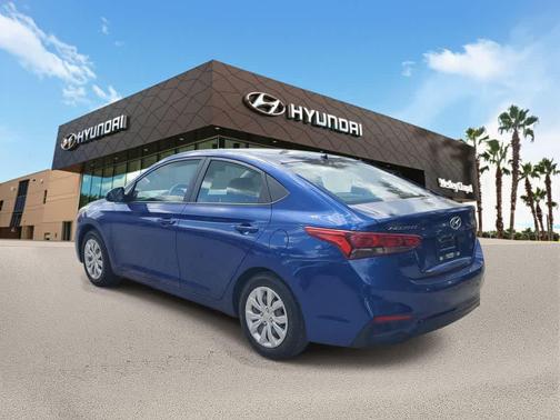 Admiral Blue 2021 Hyundai Accent SE