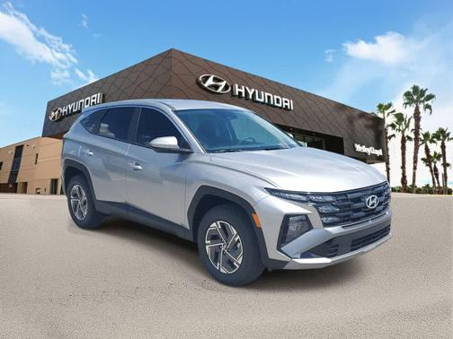 Shimmering Silver 2026 Hyundai TUCSON Hybrid Blue SE