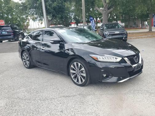 Super Black 2019 Nissan Maxima 3.5 Platinum