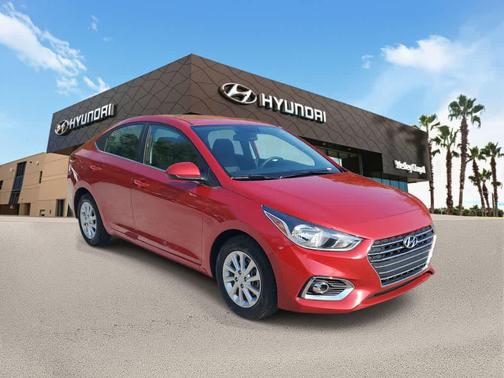 Pomegranate Red 2022 Hyundai Accent SEL