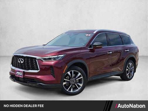 Deep Bordeaux 2024 INFINITI QX60 Luxe