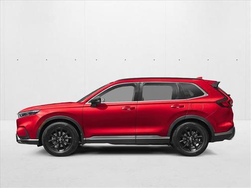 Radiant Red Metallic 2026 Honda CR-V Hybrid Sport-L FWD
