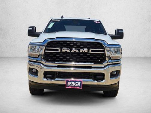 Bright White Clearcoat 2023 RAM 2500 Big Horn Crew Cab 4x4 8' Box
