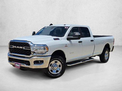 Bright White Clearcoat 2023 RAM 2500 Big Horn Crew Cab 4x4 8' Box